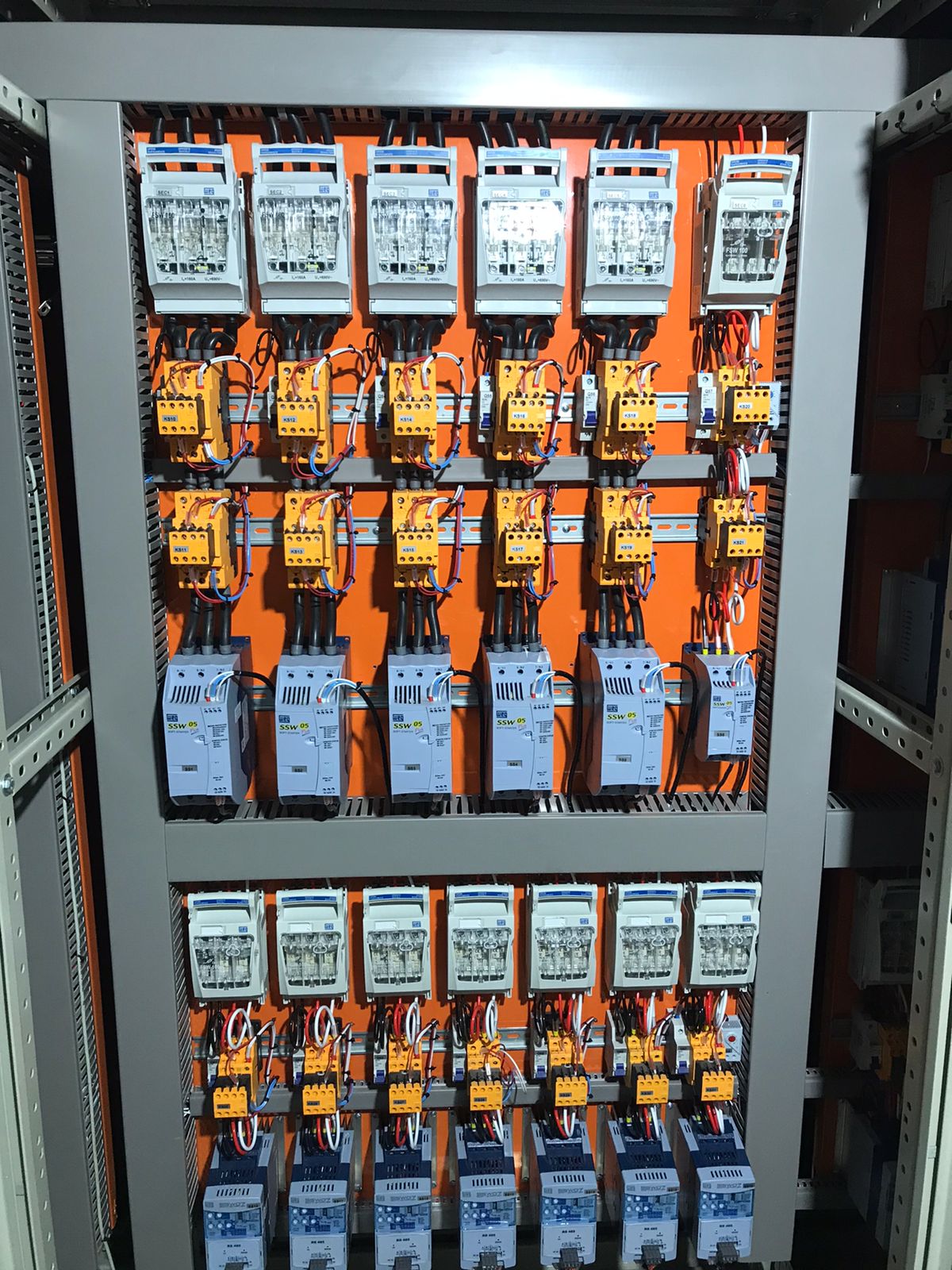 Painel Soft-starter NR-12